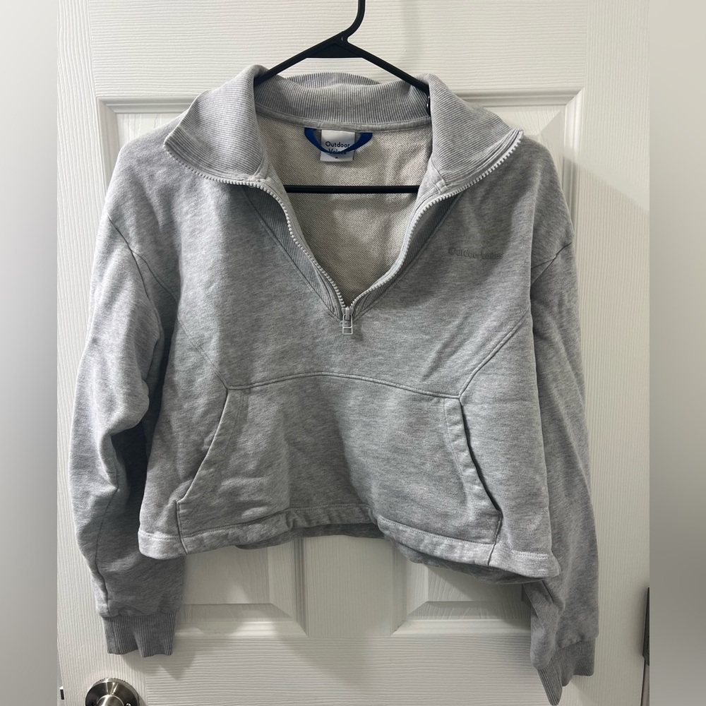 Outdoor Voices Cropped Quarter Zip